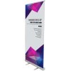 Business Roll-up, single-sided, aluminum/silver, 85 cm, includes bag and banner print #1