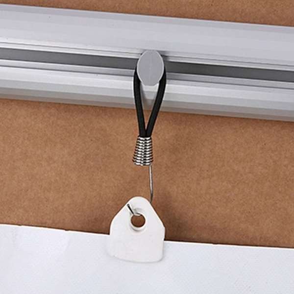 Black bungee cord with stainless steel hook, set with 40 pcs., for Omni Banner Frame #2