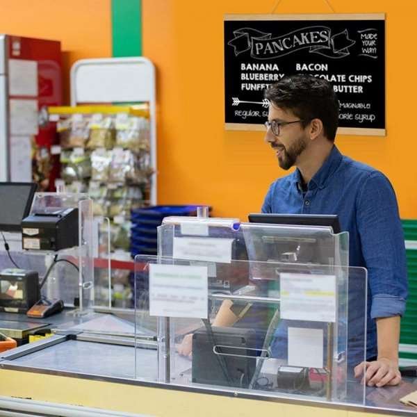 Wood Poster Hanger Magnetic, dark, 50 cm set