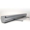 Basic Roll-up, single-sided, aluminum/silver, 85 cm, incl. banner print #3