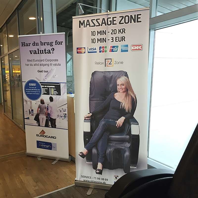 Basic Roll-up, single-sided, aluminum/silver, 85 cm, incl. banner print #11