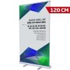 Basic Roll-up, single sided, 120 cm, alu #1