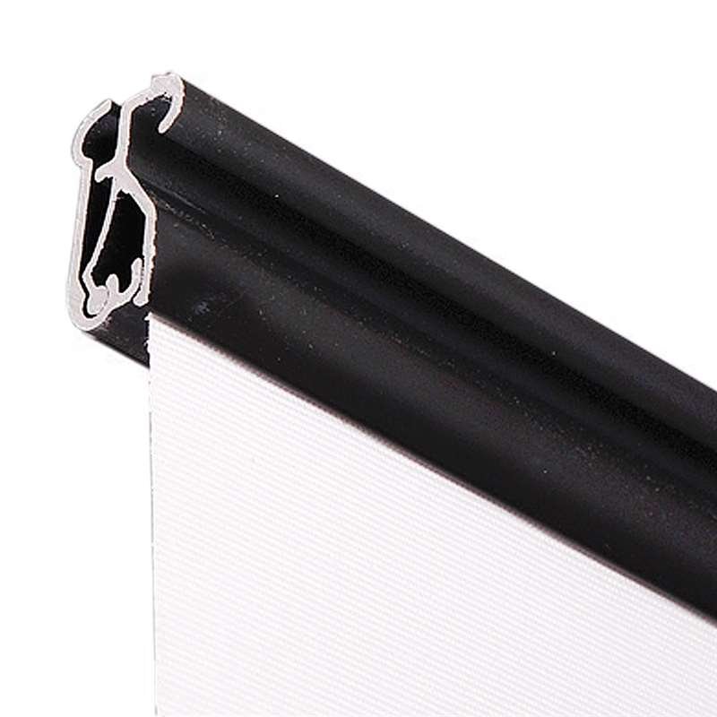 Basic Roll-up, black, single sided, 120 cm, alu