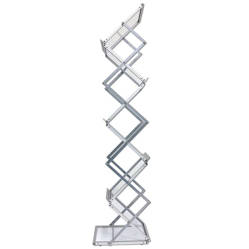 FLEX BROCHURE STAND 6 x A3 w/case