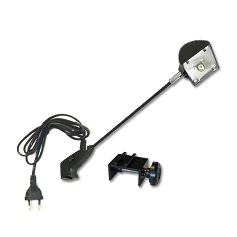 Spot, black, 150W, with holder for Expo Wall