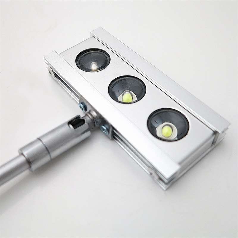 LED Spot for roll-up, silver, 9W