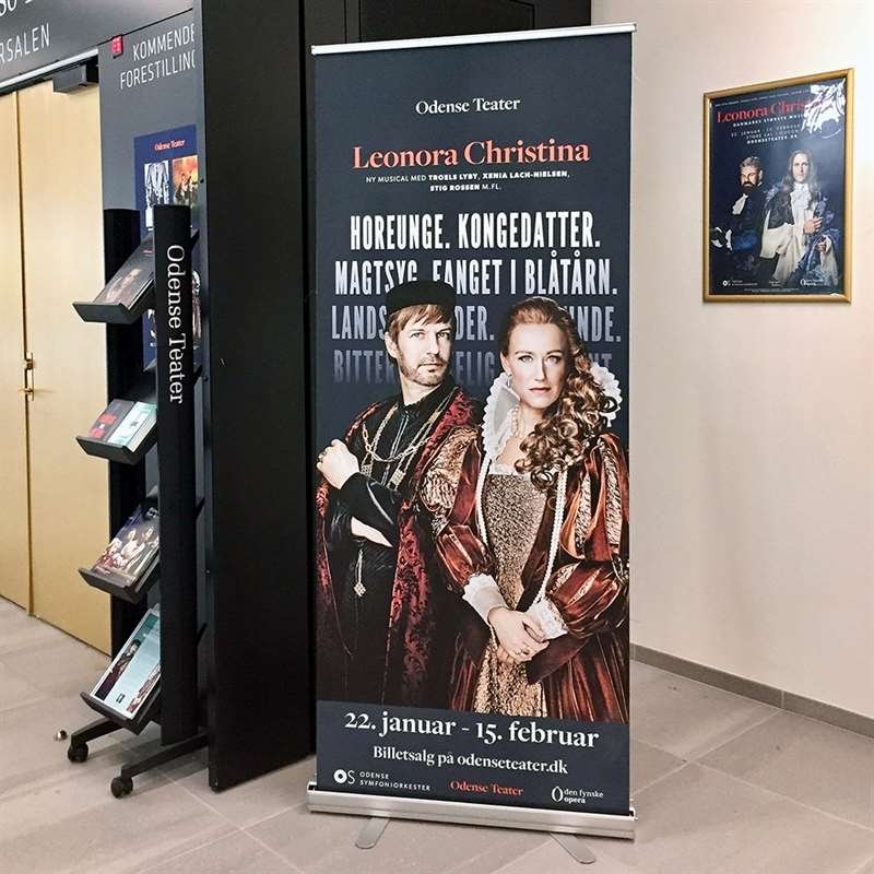 Eco Roll-up, single sided, 80 cm, alu