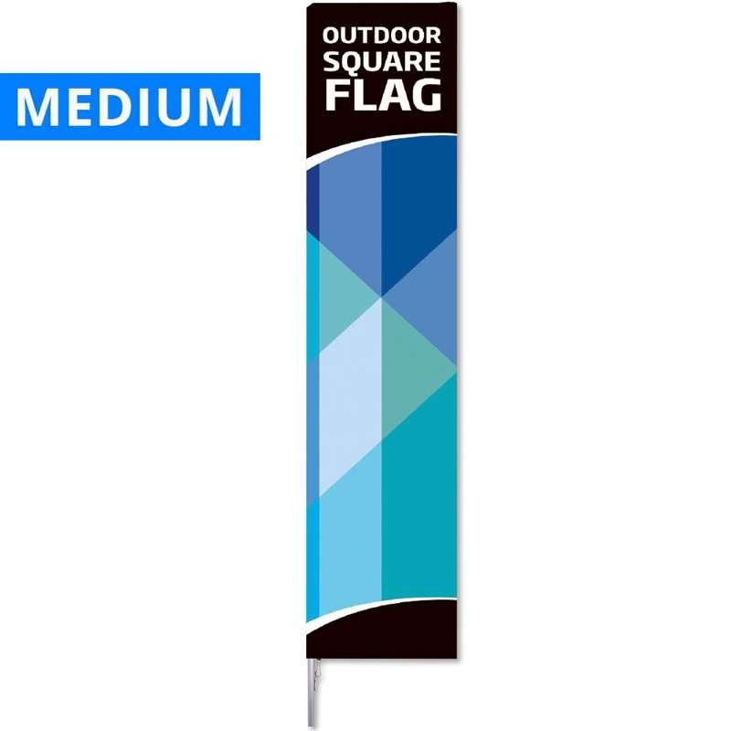 Flag with print for Outdoor Square Flag, Medium #2
