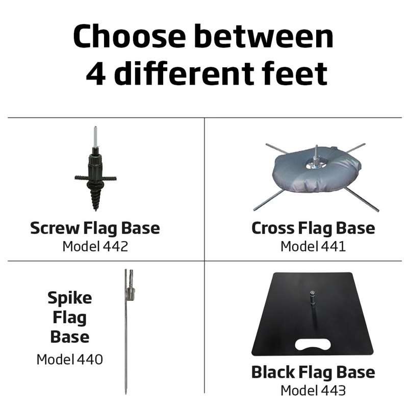 Beach Flag, Outdoor Drop Flag, Large incl. Flag and Screw Flag Base #13
