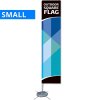 Beach Flag, Outdoor Square Flag, Small, incl. pole, flag, and cross base #1