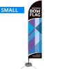 Beach Flag, Outdoor Bow Flag, Small incl. Flag and Cross Flag Base #1