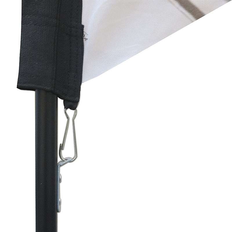 Beach Flag, Outdoor Drop Flag, Large incl. flag and Black flag base #9