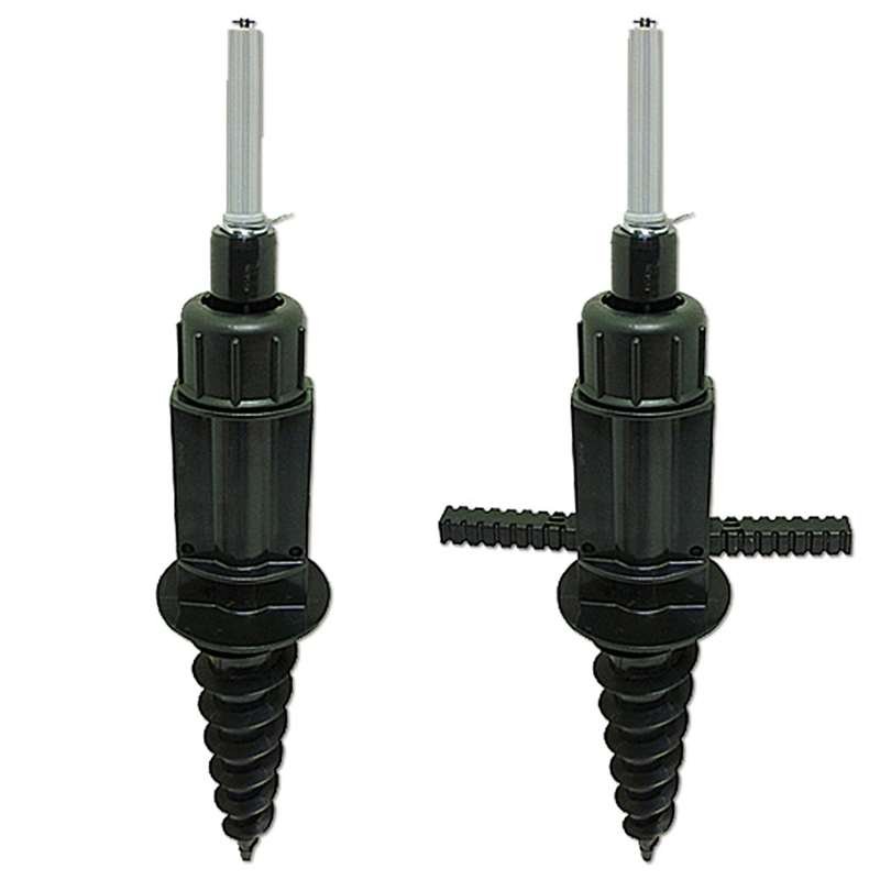 Screw Flag Base  (for Outdoor flag poles)