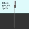 Beach Flag, Outdoor Bow Flag, Small incl. flag and Spike flag base #14