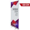 Classic Roll-up, single-sided, aluminum/silver, 60 cm, including bag and banner print #1