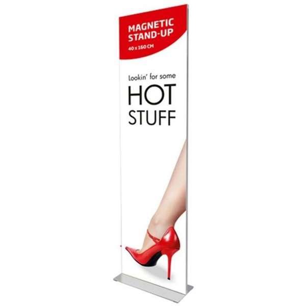 Magnetic Stand-up, double sided, 40 x 160 cm