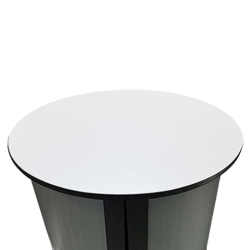 Panel Counter Circle, with black/white plates and 2 bags