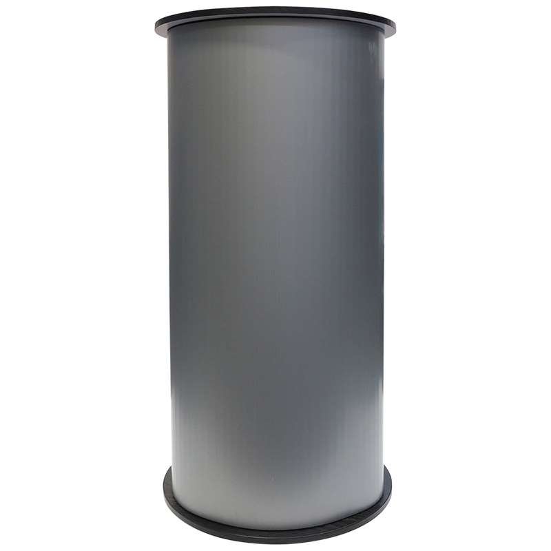 Panel Counter Circle, with black/white plates and 2 bags