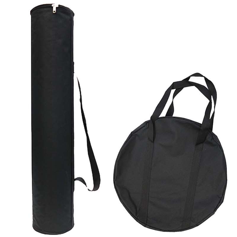 Panel Counter Circle, with black/white plates and 2 bags