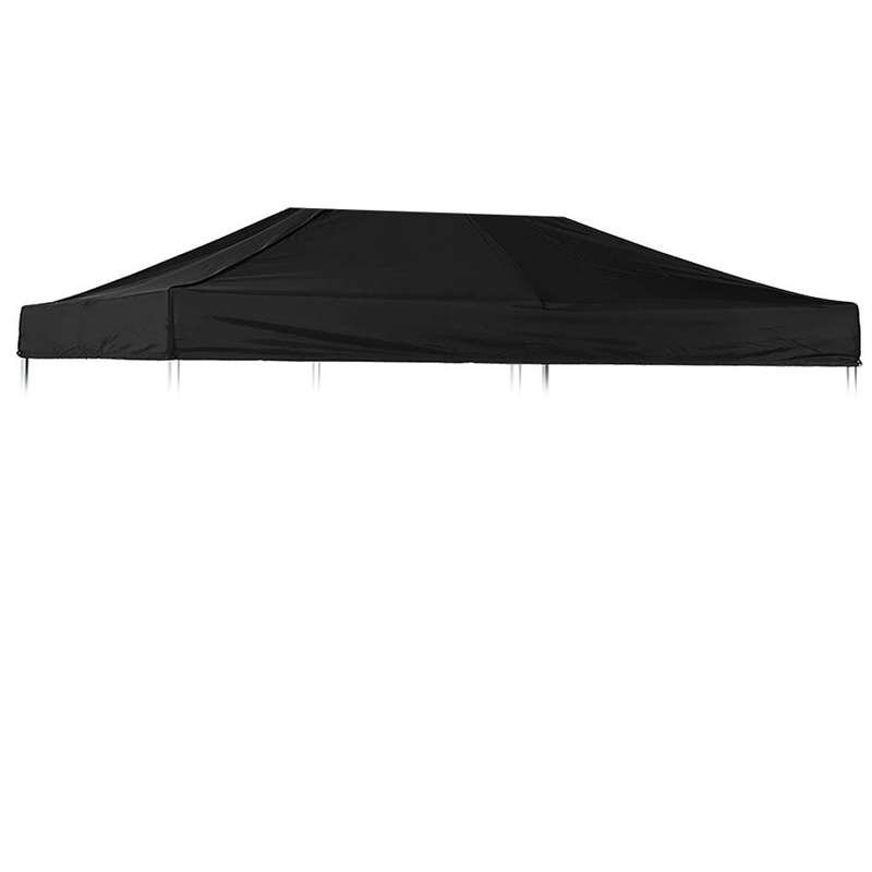 Roof for Event Tent Lux 3 x 6 m, black