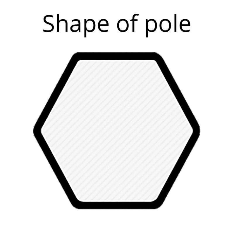 Event Tent Lux, 2 x 2 m, alu/silver poles, black top