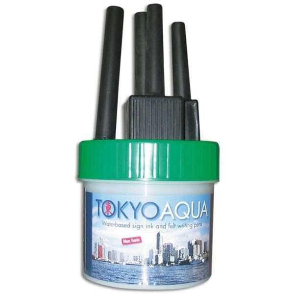 TOKYO AQUA 4 feltpens green