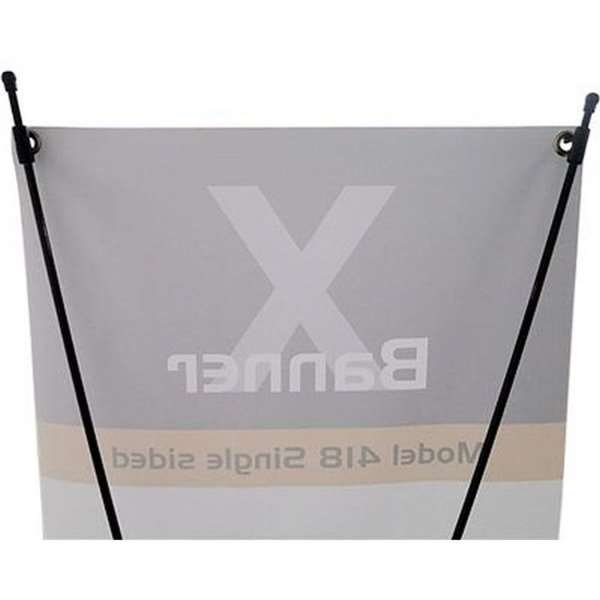 X-banner Stand, black, 55 x 150 cm
