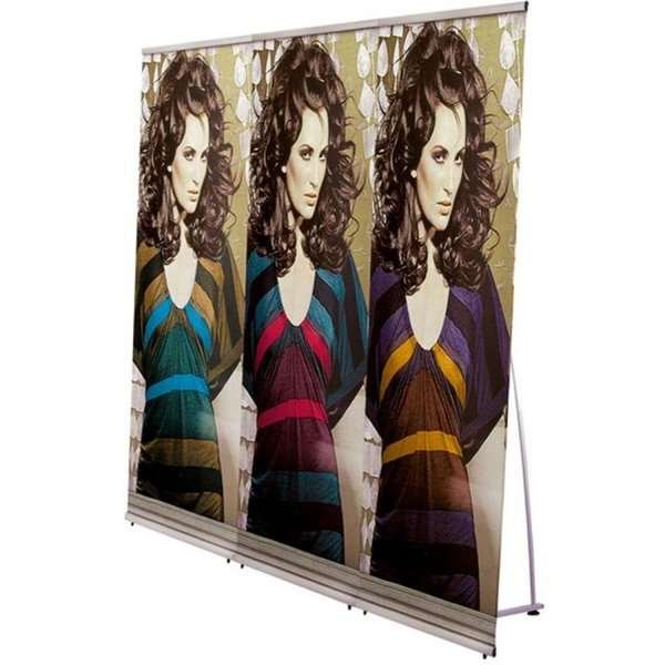 Connector with 2 screws, alu/silver, for Quick L-Banner