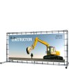 Banner Tube free standing square frame with legs 200 x 100 cm #1