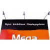 Mega Roll-up single-sided - 150x250 cm - silver - with banner and print #8