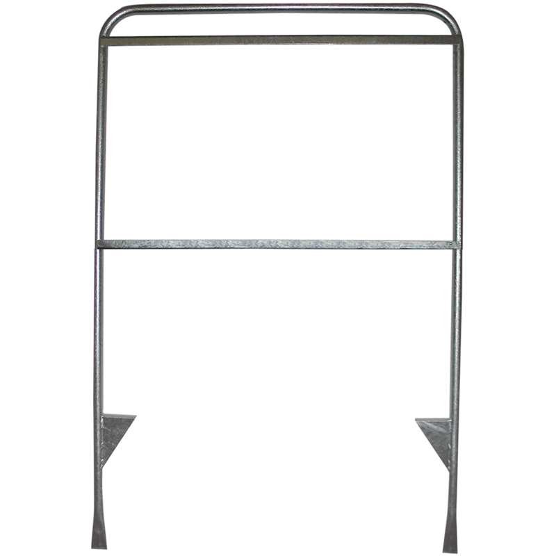 Estate Sign XL, silver/steel, 3 parts