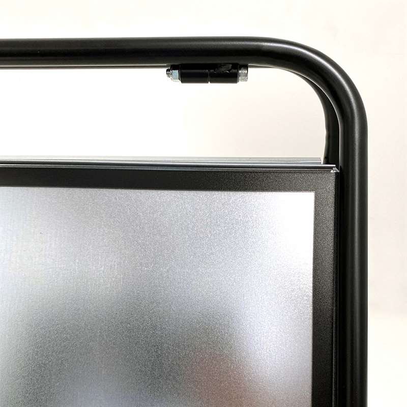 EXPO SIGN pavementboard A3 horizontal black with PET frontsheet