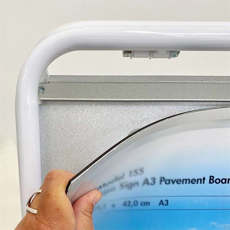 Expo Sign A3 Pavement Board, with APET front panels