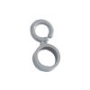 Grey plastic ring for top pole for Mega Outdoor Flag - SMALL - #1