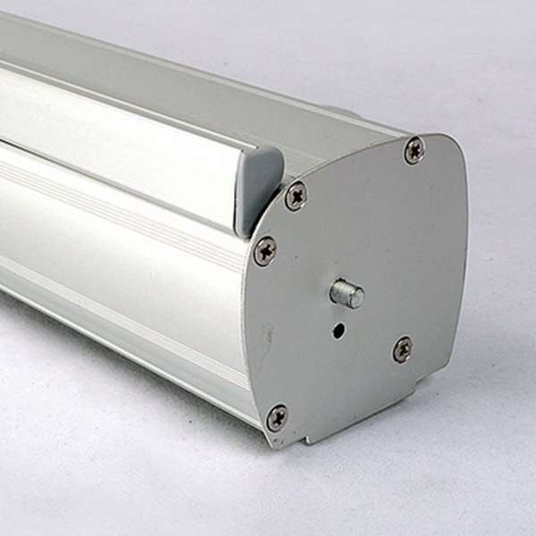 Business Roll-up, single sided, 85 cm, alu, in bag with long zipper