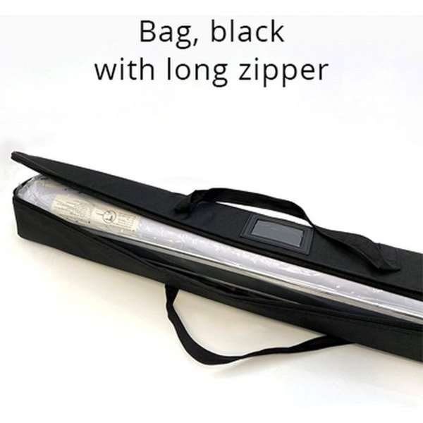 Business Roll-up, single sided, 85 cm, alu, in bag with long zipper
