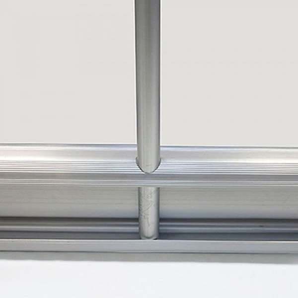 Classic Roll-up single-sided - 85x200 cm - silver - with banner and print