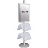 MULTISTAND 4 Double sided with 2 acryl shelve 25mm 2 x 50x70 #1