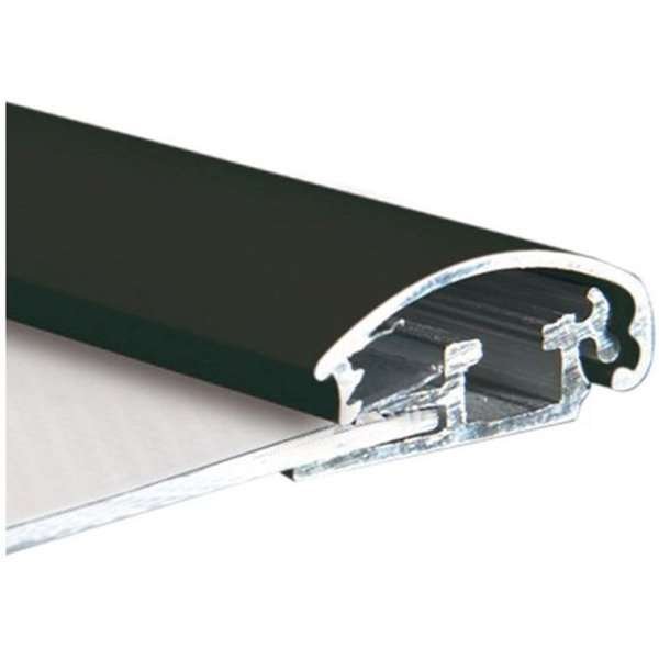 ALU SNAP PROFIL 25mm 3mtr - Black RAL 9005