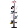 MULTISTAND 20 Single sided, 8 pcs. A4 Shelves + logoplate #1