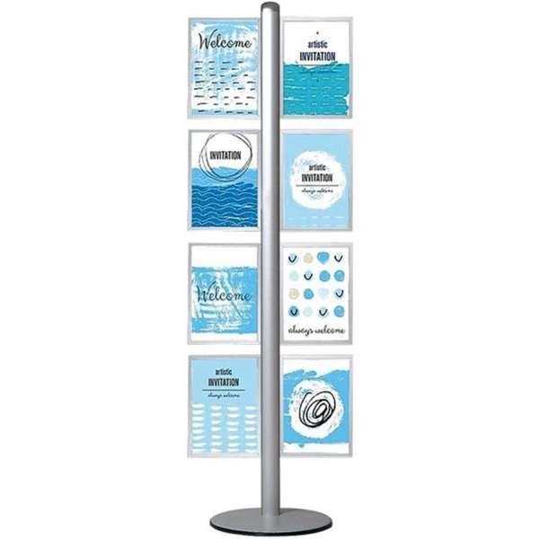 MULTISTAND 13  Double sided with 8 pcs. A4 Slide-in Vertical