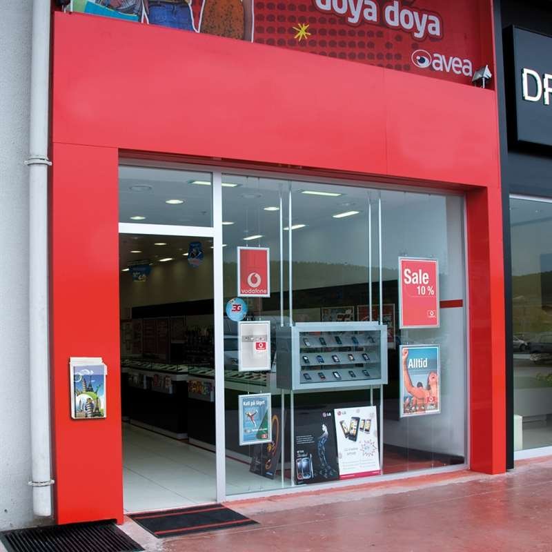 Acrylic Outdoor Brochure Box, A3 Vertical