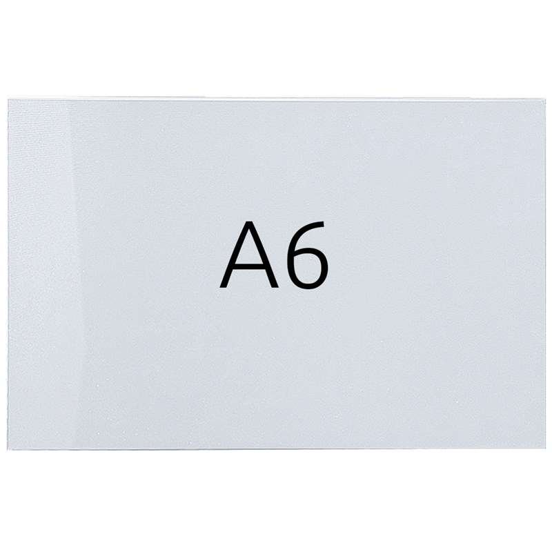 SwingWing, horizontal A6 acrylic pocket