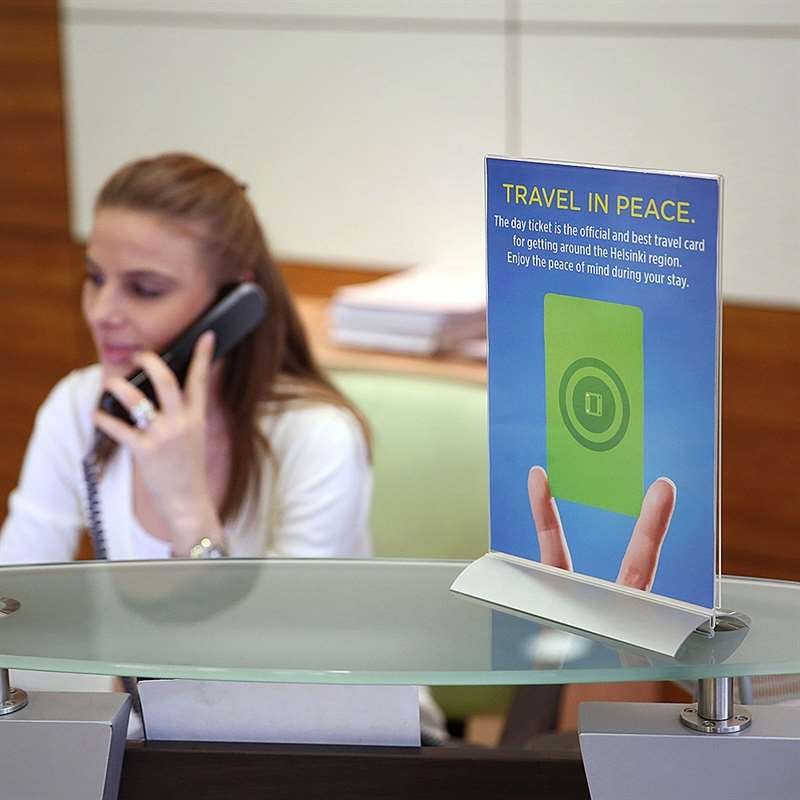 SwingWing, vertical  A6 acrylic pocket