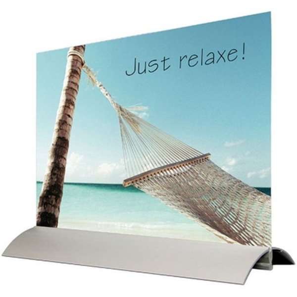 Swing Wing, horizontal, alu base with A4 acrylic holder