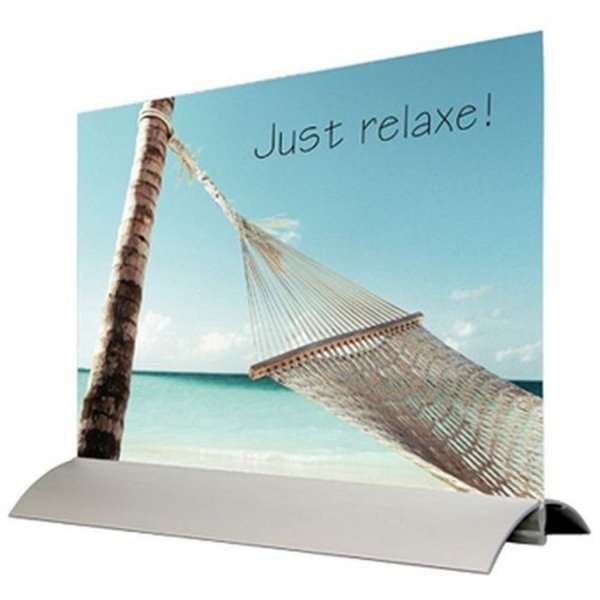 Swing Wing, horizontal, alu base with A5 acrylic holder