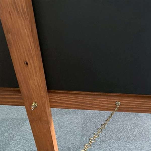 Wooden Easel, 165 cm heigh i dark wood