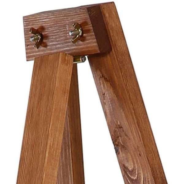 Wooden Easel, 165 cm heigh i dark wood