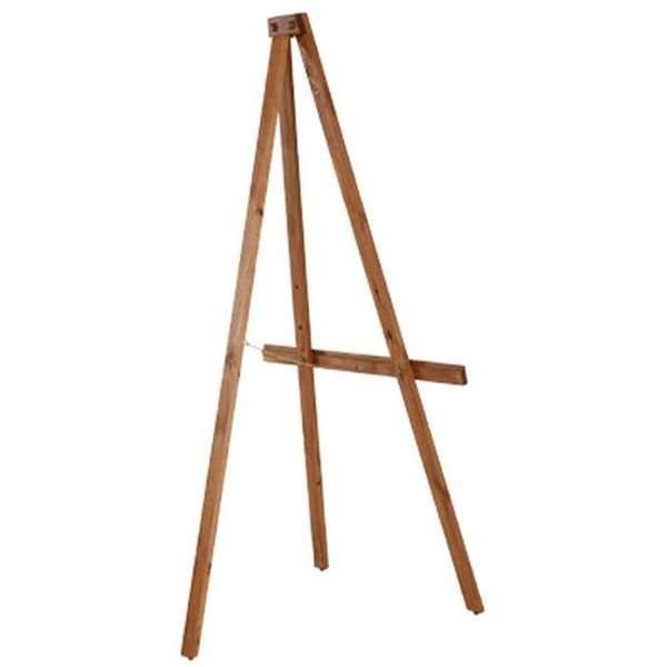 Wooden Easel, 165 cm heigh i dark wood