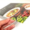 WOOD Block Menu holder acrylic A4 vertical/angled #8
